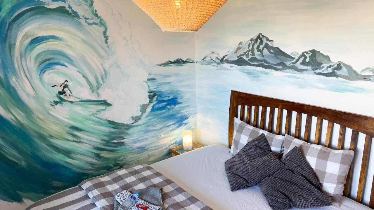Red Star Surf & Yoga Camp Lanzarote Hostel ฟามารา ภายนอก รูปภาพ